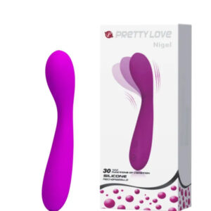 Vibrador ponto G recarregável com 30 modos de vibração