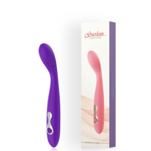 Vibrador recarregável ponto G. Possui 10 modos de vibração