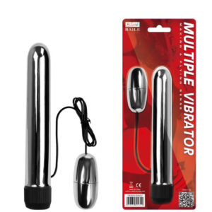 Vibrador Personal Multivelocidade de 17 cm com Bullet