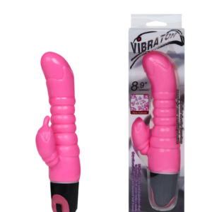 Vibrador Ponto G com Estimulador Clitoriano com 10 Modos de Vibração