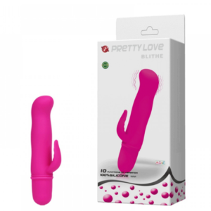 Vibrador Ponto G com Estimulador Clitoriano e 10 Modos de Vibração