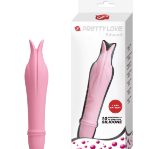 Mini Vibrador com Duas Pontas e 10 Modos de Vibração