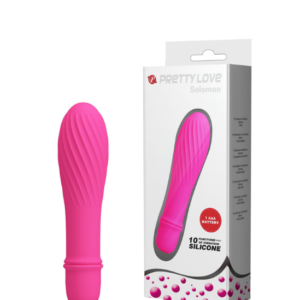 Mini Vibrador com Relevo em Espiral e 10 Modos de Vibração