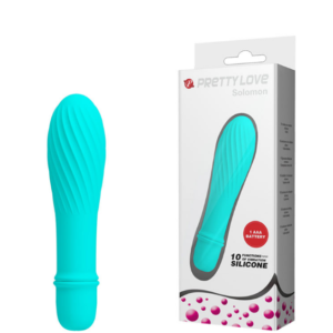 Mini Vibrador com Textura em Espiral e 10 Modos de Vibração
