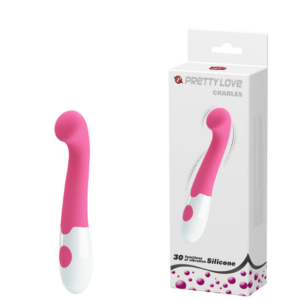 Vibrador Ponto G com Ponta Achatada e 30 Modos de Vibração