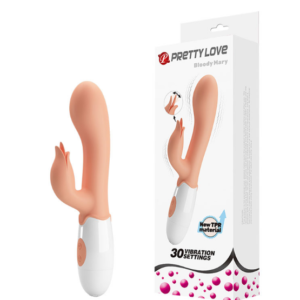 Vibrador Ponto G com Estimulador Clitoriano Possui 30 Modos de Vibração