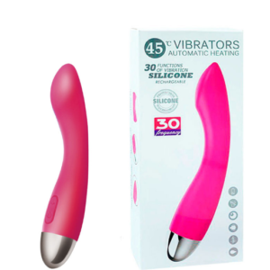 Vibrador Recarregável Ponto G com 30 Modos de Vibração
