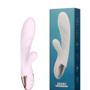 Vibrador Recarregável Ponto G com Estimulador Clitoriano e Função de Aquecimento- ESQUENTA DO PRAZER
