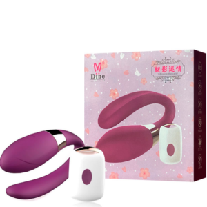 Vibrador recarregável para casal