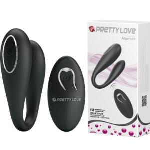 Vibrador recarregável para casal, com 12 modos de vibração, possui controle para comandos em até 10 metros de distância