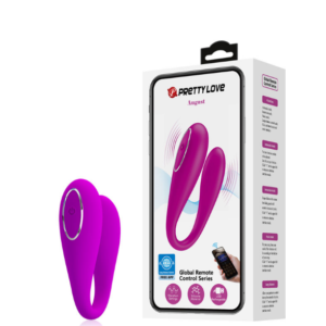 Vibrador recarregável para casais com 12 modos de vibração