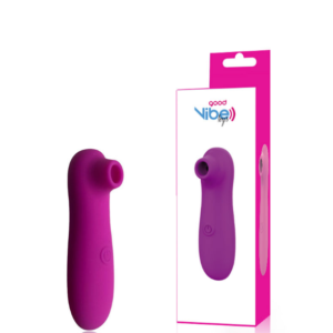 Mini Estimulador Feminino Recarregável com 10 Modos de Ondas de Pressão – GOOD VIBE