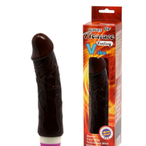 Pênis Realístico com Glande Saliente e Veias e Vibração Multivelocidade – WAVES OF PLEASURE FANTASY VIBE -BW-