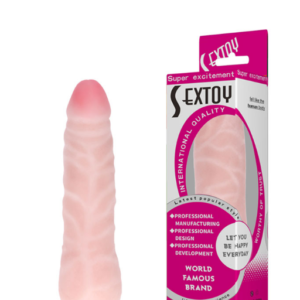 Pênis Realístico 16 cm com Vértebra, Possui Veias e Glande – SEXTOYS – BW-
