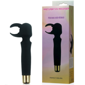 Vibrador Recarregável com Formato Anatômico com 7 Modos de Vibração