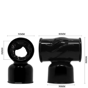 Cabeça para Massageador Corporal com Túnel Texturizado para Masturbação Masculina – POWER HEAD MALE MASTURBATOR