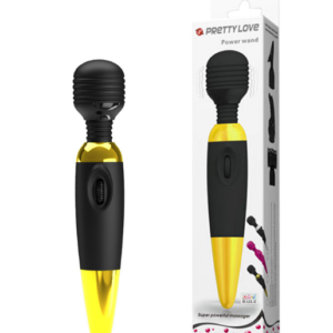 Massageador Corporal com Cabeça Flexível e Vibração Multivelocidade – PRETTY LOVE POWER WAND