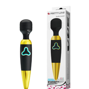 Massageador Recarregável Corporal com 7 Modos de Vibração – PRETTY LOVE BODY WAND