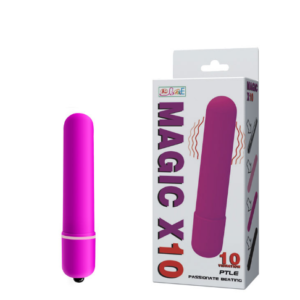 Power Bullet com 10 Modos de Vibração – MAGIC X10