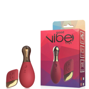 Bullet Recarregável com Controle Remoto Possui 10 Modos de Vibração – GOOD VIBE TOYS