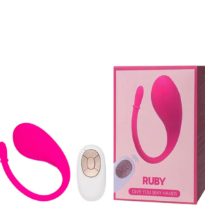 Cápsula Vibratória Recarregável com Controle Wireless. Possui 10 Modos Vibração e 5 Intensidades de Vibração – RUBY