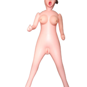 Boneca Inflável com Vagina e Ânus Removíveis em Cyberskin