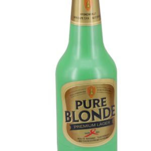 Masturbador Garrafa Formato Vagina com Canal Interno Texturizado – PURE BLONDE