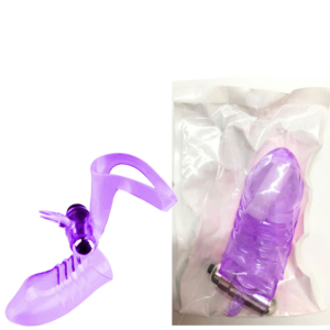 Capa Para Dedos com Estimulador Clitoriano e Cápsula Vibratória – FINGER VIBRATING