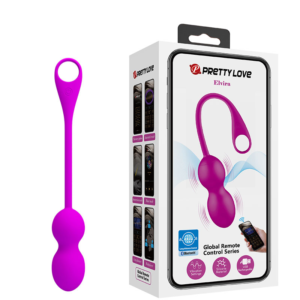 Bolas de Pompoar Recarregável com Controle via APP – PRETTY LOVE ELVIRA
