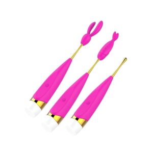 Vibrador com 2 pontas massageadoras