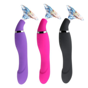Vibrador e Estimulador com sucção