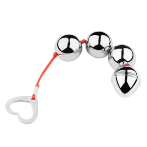 Plug com bolas para pompoarismo