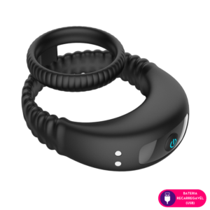 Anel peniano em silicone com vibro