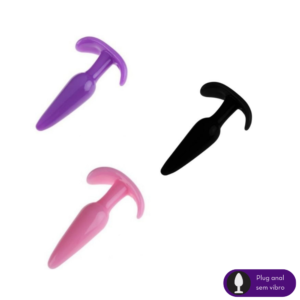 Plug anal de silicone