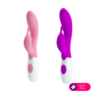 Pretty Love Hyman – Vibrador com estimulador duplo