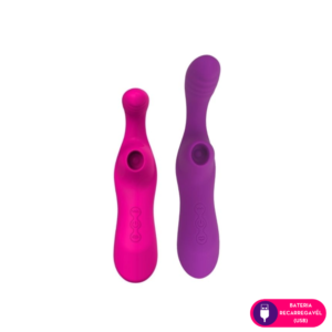 Vibrador e estimulador clitoriano