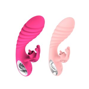 Vibrador ponto G com estimulador clitoriano