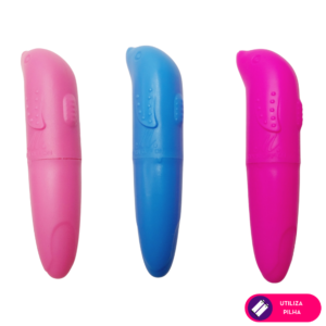 Vibrador golfinho com dupla estimulação