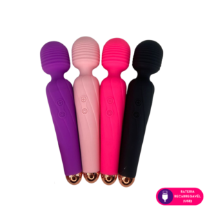 Massageador VIBRADOR VARINHA AVELUDADA
