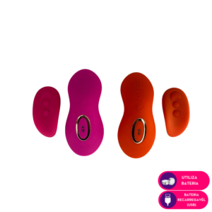 Vibrador de calcinha com controle remoto