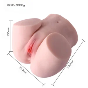 Masturbador masculino bumbum com aquecimento- ESQUENTA DO PRAZER