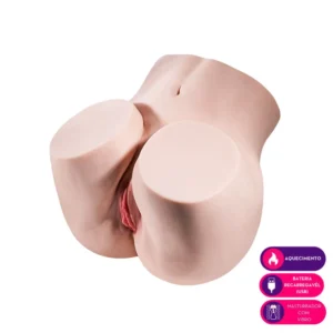 Masturbador masculino bumbum com aquecimento- ESQUENTA DO PRAZER