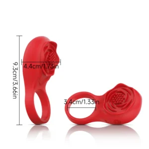 Anel peniano em formato de flor 15%OFF