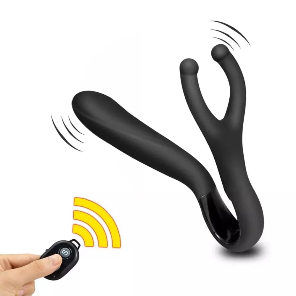 Massageador de próstata e testículos com aquecimento- ESQUENTA DO PRAZER - Imagem 2
