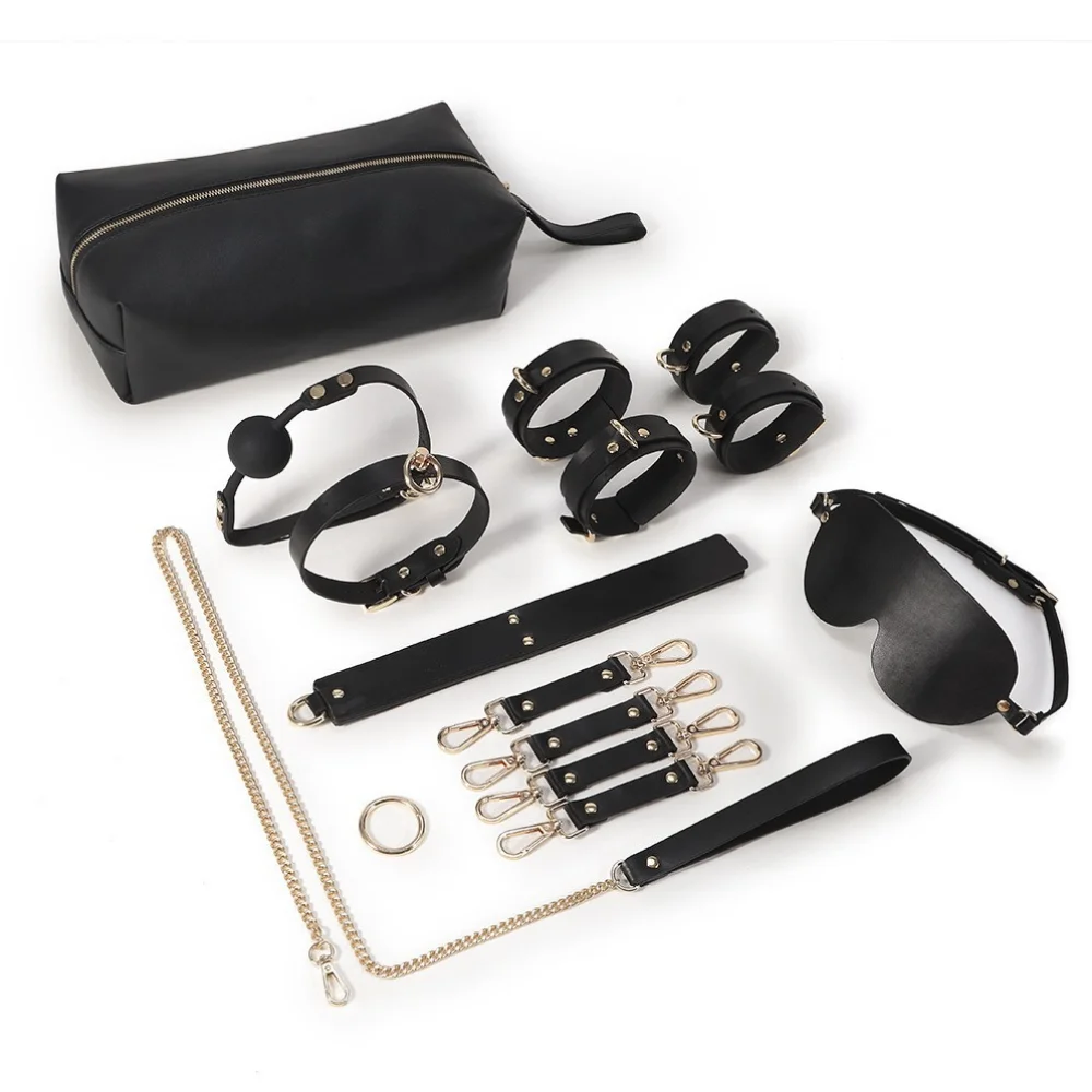 Kit bondage - 50 tons de preto - ESQUENTA DO PRAZER - Imagem 4