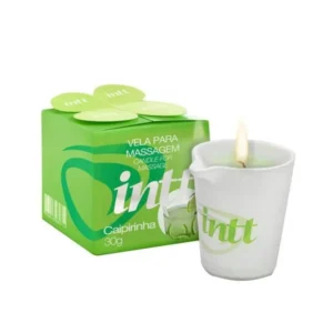 Vela para Massagem Beijável Caipirinha 30g Intt- ESQUENTA DO PRAZER