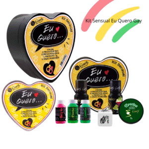Kit Sensual Eu Quero Gay- ESQUENTA DO PRAZER