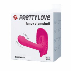 Vibrador Fancy Clamshell - Pretty Love - Conexão via bluetooth