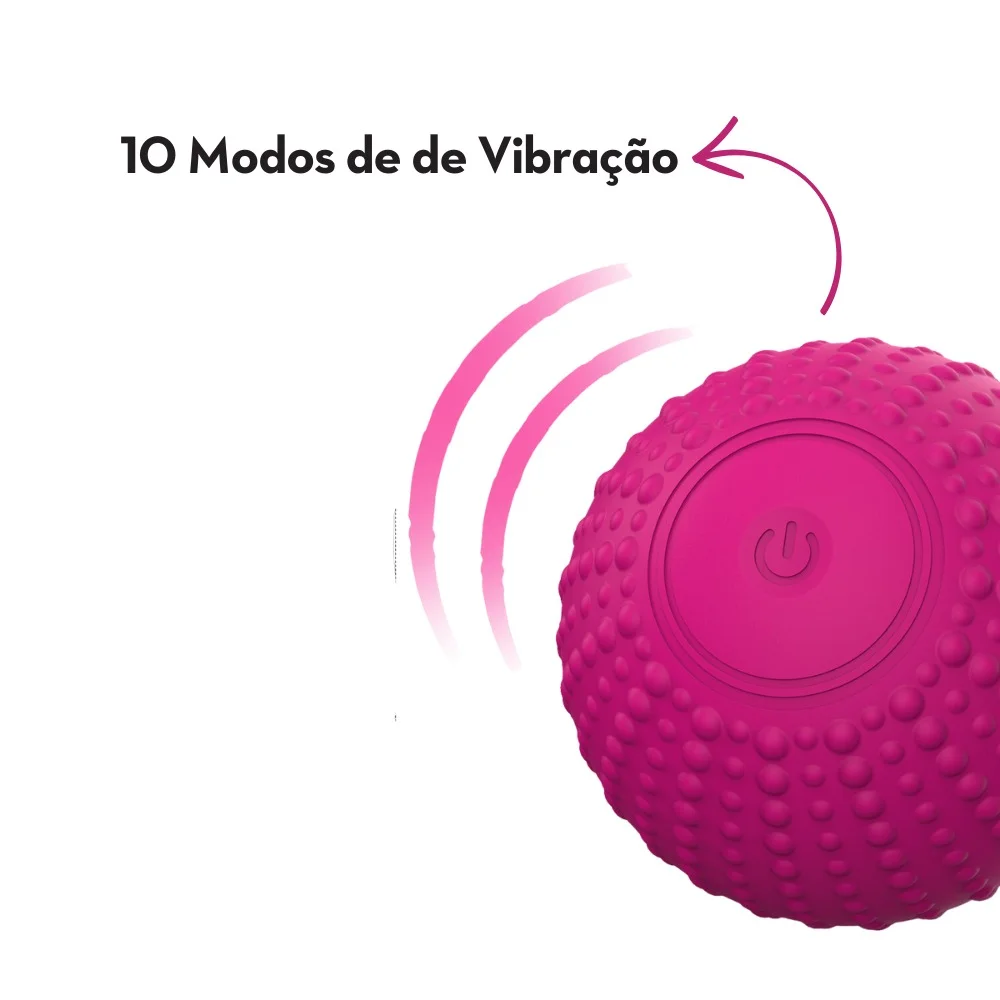 Massageador em formato de bola com controle remoto - Imagem 3