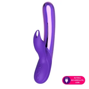 Vibrador com estimulador de clitóris - LANÇAMENTO